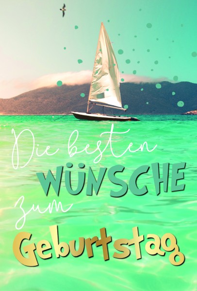 Geburtstag - Segeln