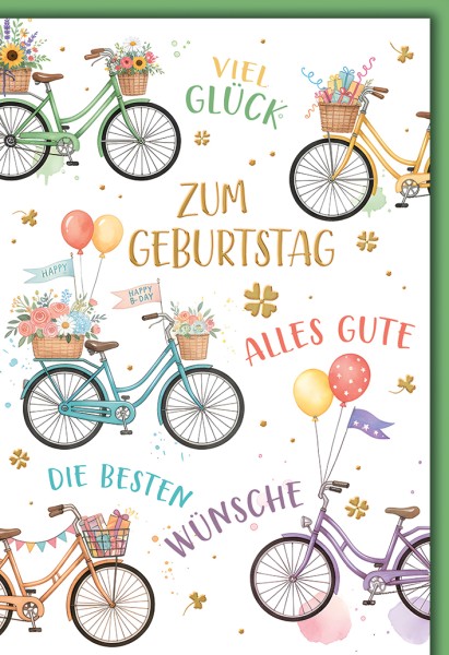 Geburtstag - Rad