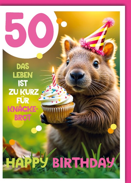 Zahlengeburtstag 50er