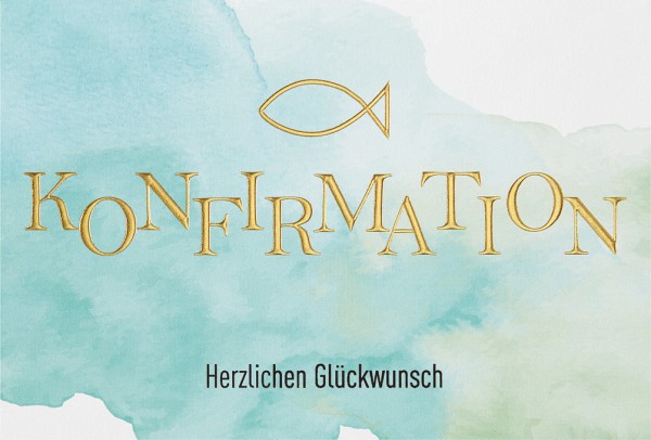 Konfirmation - Nature Card - Plastikfrei