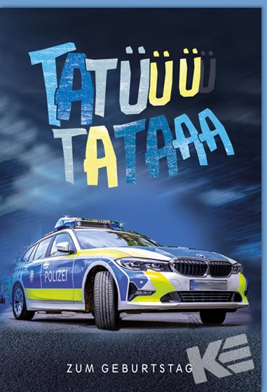 Geburtstag - Polizei