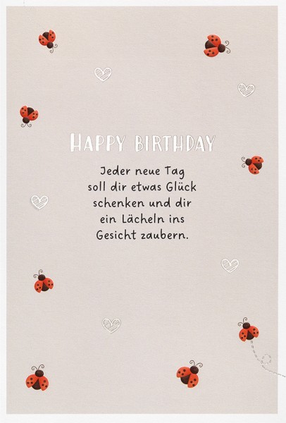 Geburtstag - Spruch