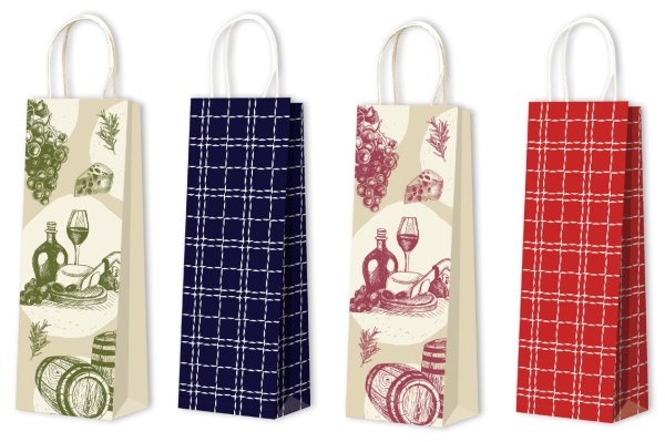Tragtasche sortiert Flasche