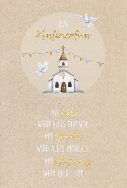 Konfirmation - Nature Card - Plastikfrei