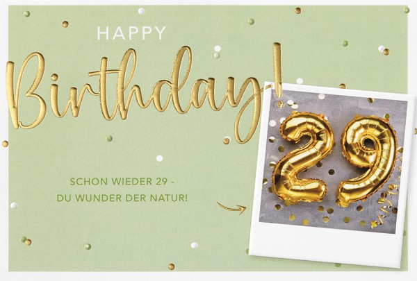 Zahlengeburtstag 30er