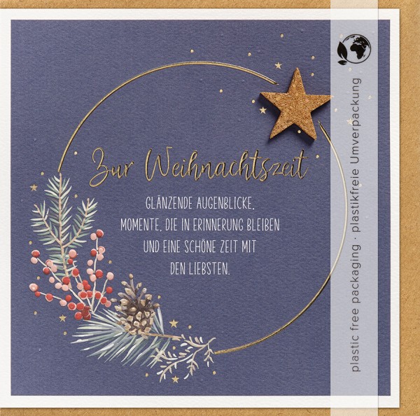 Weihnachten - Plastikfrei - Quadratisch