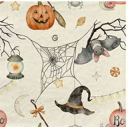 Serviette - XS - Cocktail Herbst