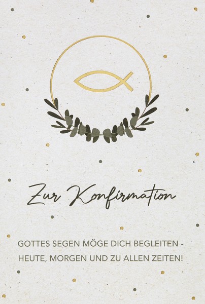 Konfirmation - Nature Card - Plastikfrei