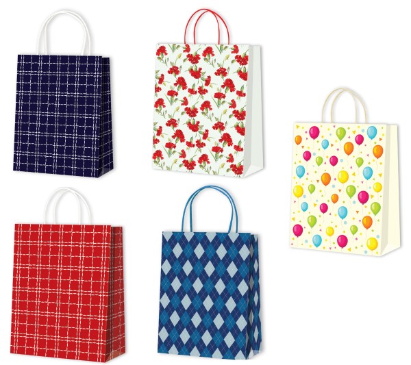 Tragtasche sortiert A4