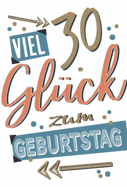 Zahlengeburtstag 30er