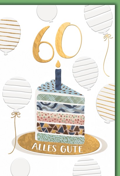Zahlengeburtstag 60er