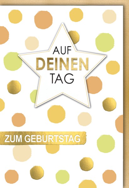 Geburtstag Schrift
