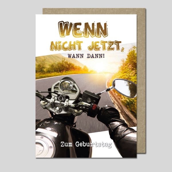 Geburtstag - Motorrad