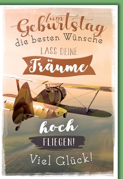 Geburtstag - Fliegen