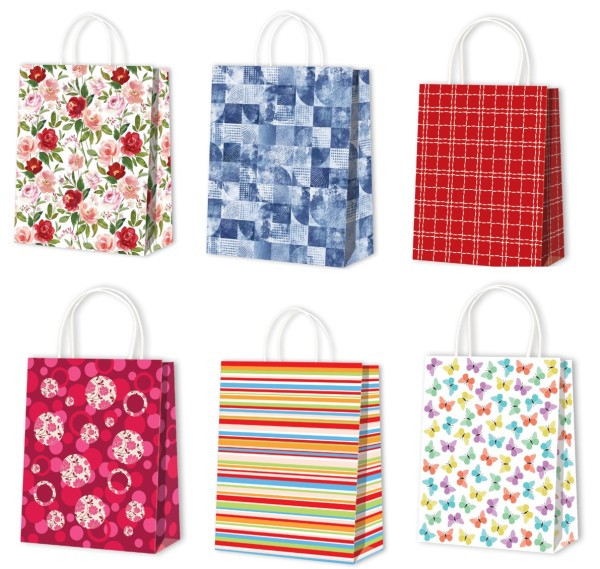 Tragtasche sortiert A5