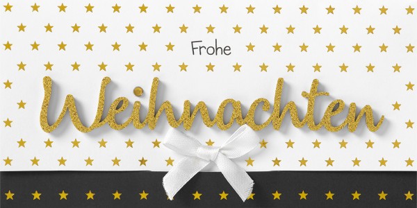 Weihnachten - Geldkuvert - Langformat