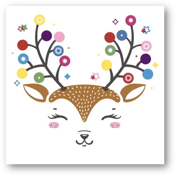 Serviette - Weihnachten