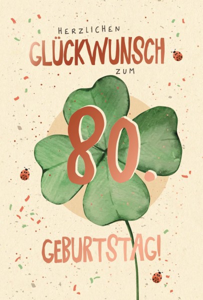 Zahlengeburtstag 80er