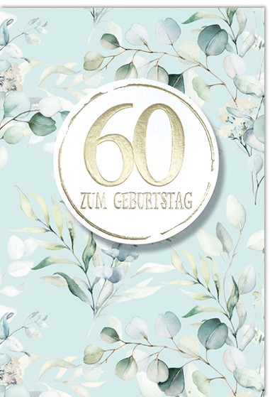 Zahlengeburtstag 60er