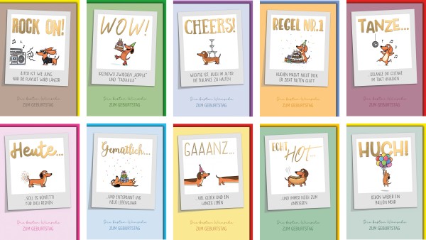 Serie Geburtstag - Humor