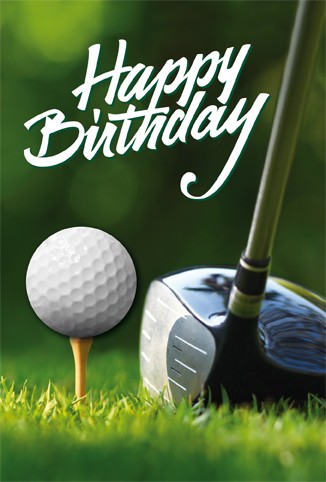 Geburtstag - Golf