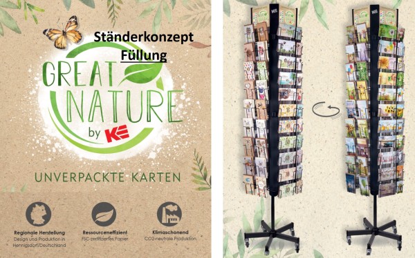 Ständerkonzept - Natur - Plastikfrei - Great Nature