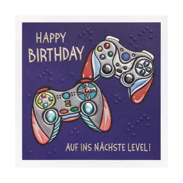 Geburtstag - Prisma Natur - Plastikfrei (Quadratisch)