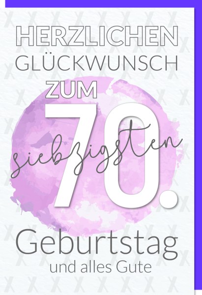 Zahlengeburtstag 70er
