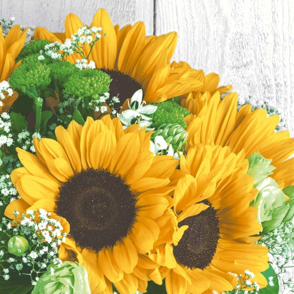 Serviette - Sonnenblume