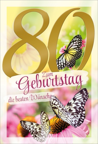 Zahlengeburtstag 80er