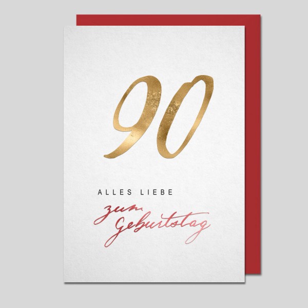 Zahlengeburtstag 90er