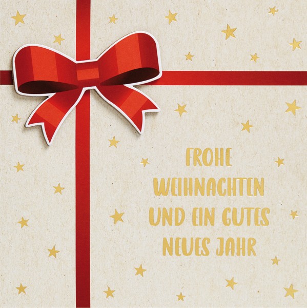 Weihnachten - Plastikfrei - Quadratisch