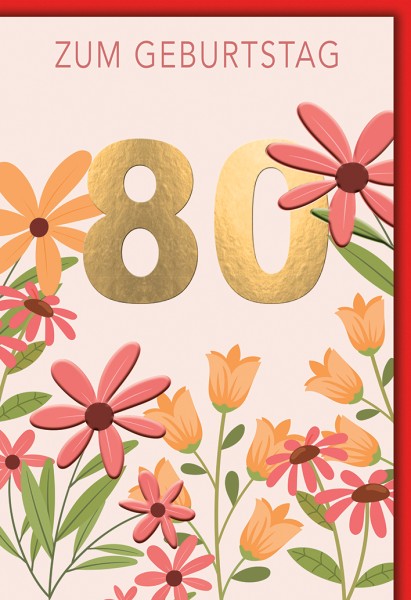 Zahlengeburtstag 80er