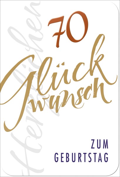 Zahlengeburtstag 70er