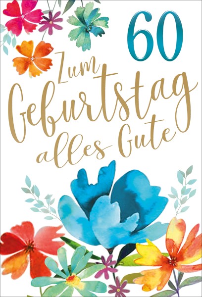 Zahlengeburtstag 60er