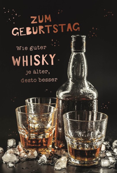Geburtstag - Whisky