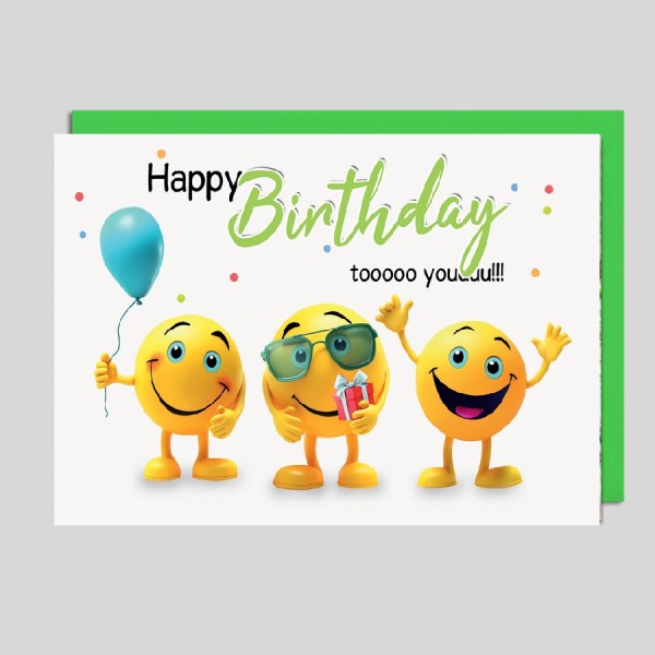 Geburtstag - Smiley