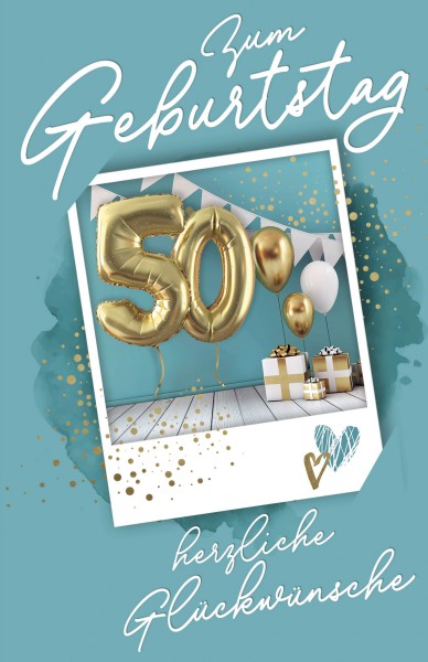 Zahlengeburtstag 50er