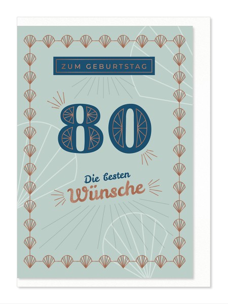 Zahlengeburtstag 80er