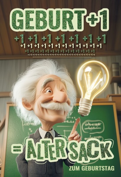 Geburtstag - Lustig - Bitte Lächeln