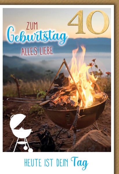 Zahlengeburtstag 40er