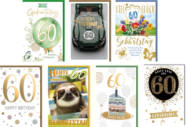 Online Serie Geburtstag 60er