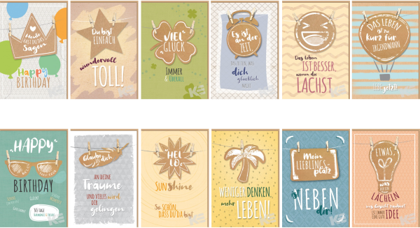 ABVK: Box - Kluppe Clip Cards