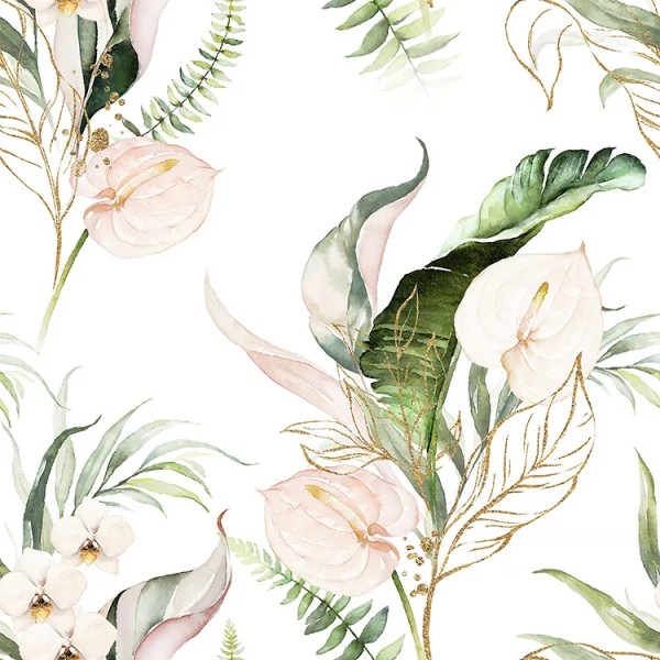 Serviette - Blume