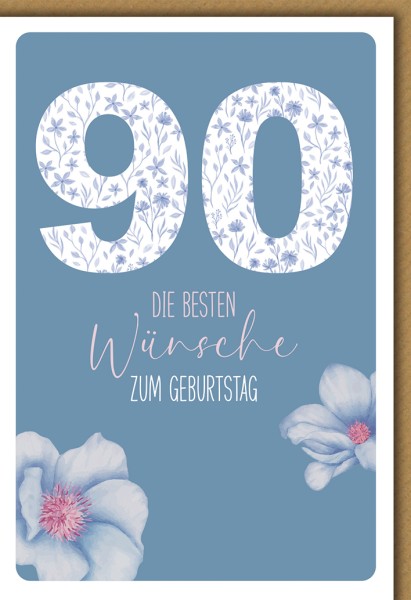Zahlengeburtstag 90er