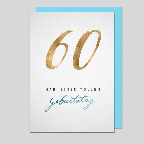 Zahlengeburtstag 60er