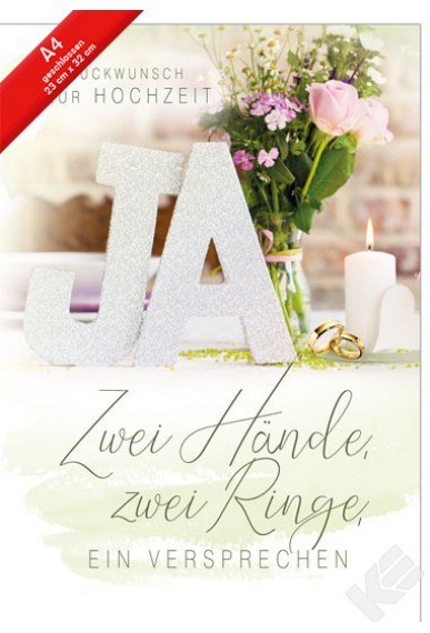 Hochzeit A4 - Format