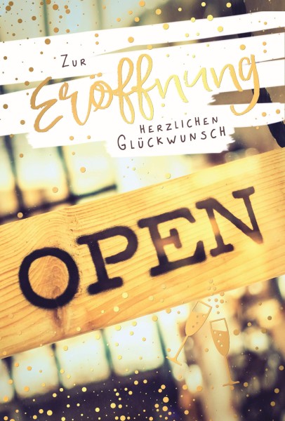 Allgemein - Eröffnung