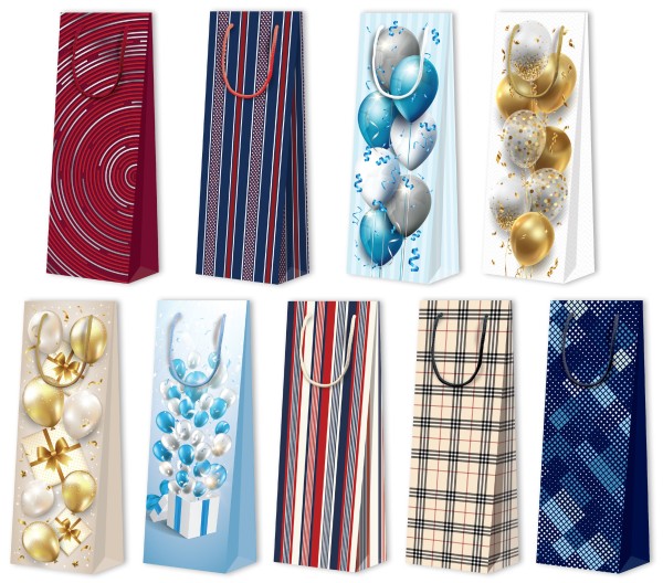 Tragtasche sortiert Flasche