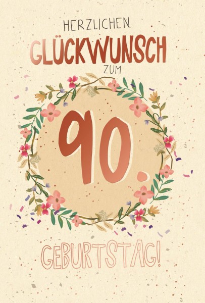 Zahlengeburtstag 90er